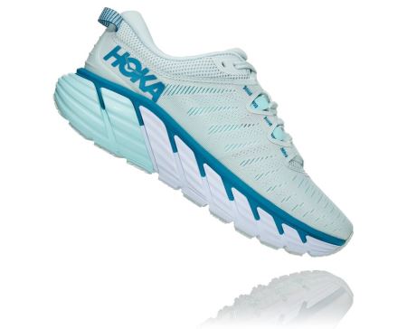 Hoka Gaviota 3 Road - Adidasi Alergare Pe Drum Dama Albastri | RO-J2YoCgU